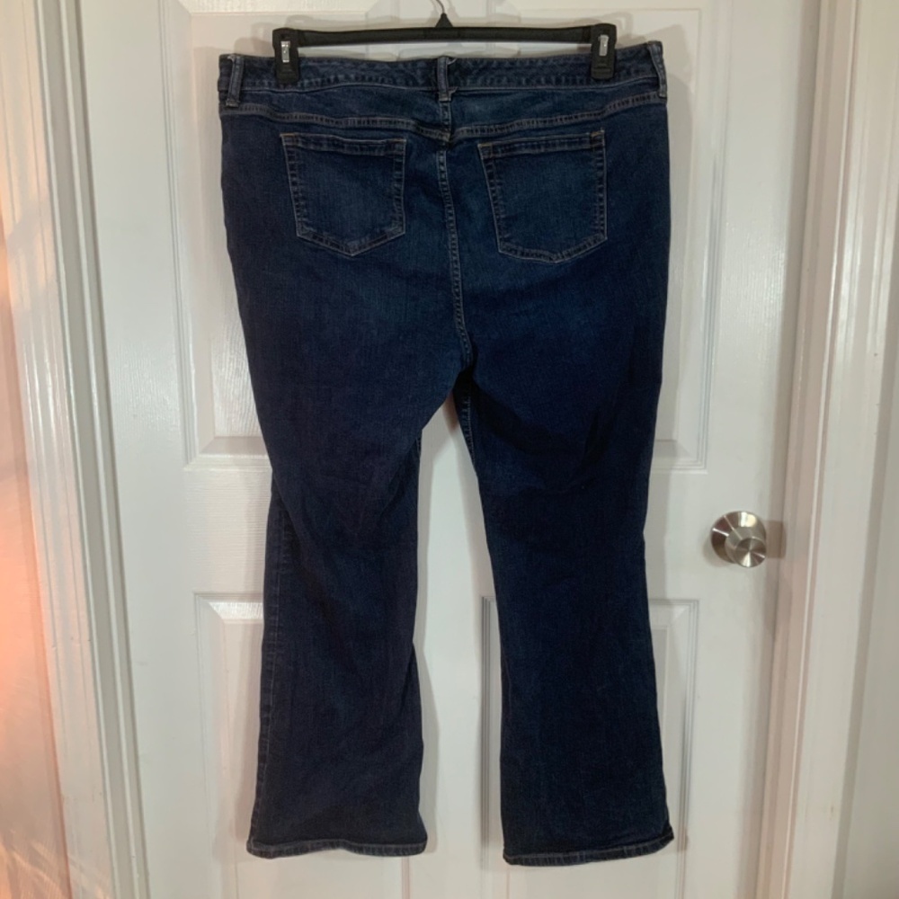 Torrid Bootcut Dark Wash High Rise Jeans Plus Size 22 - Picture 4 of 8
